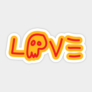 Love Death Sticker